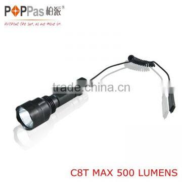 POPPAS C8 T6 10w High Powerful Reflector Rechargeable Led Flashlight photo-2