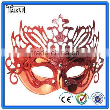 High quality noble princess golden crowm mask halloween party masquerade masks