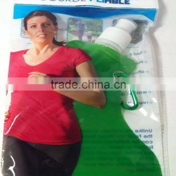 2015 style promotional foldable water bottle