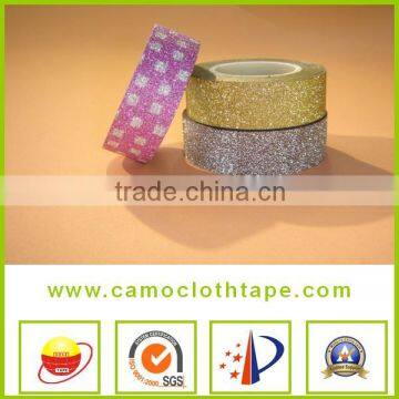 Elegant Christmas Gift Packing Glitter Adhesive Tape