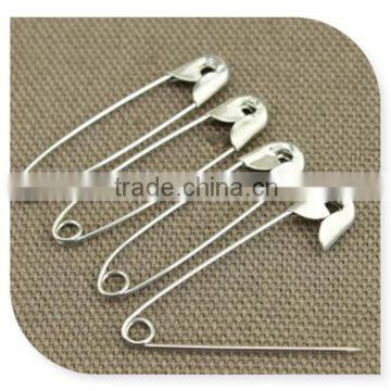 Silver Metal Hang Tag Safety Pin for Garment