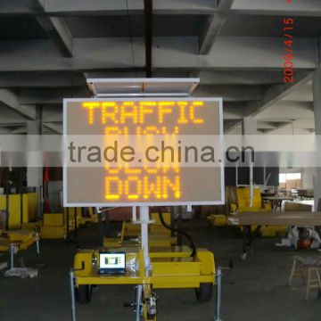 GW-VM320 VMS LED sign trailer