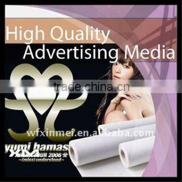 OEM service offered 260gsm Polyester Advertising canvas