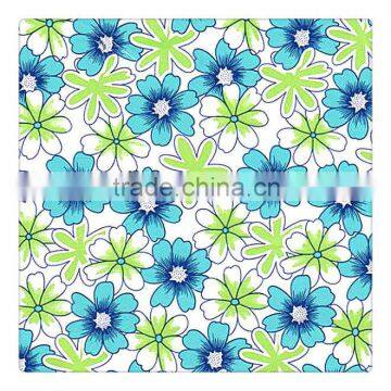 flower design PET transfer foil For coated fabric