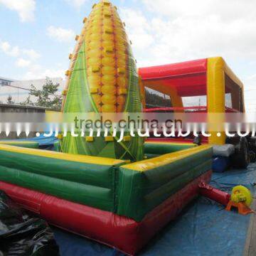 corn inflatable rock climbing