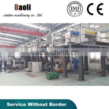 3/5/7 layer corrugated cardboard productiong line/New condition carton box forming machine