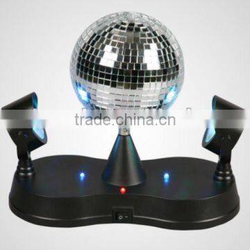 360 Tiwn Led Revolving Mirror Ball light