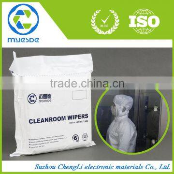 China Manufacturer 100% polyester Cleanroom Wiper