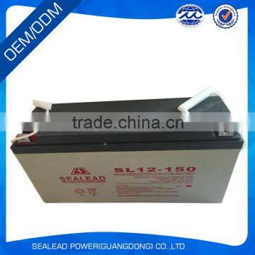 SEALEAD Rechargeable 12v 150AH Lead Acid Battery Gel Battery