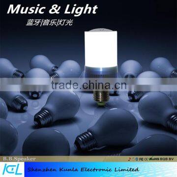 Wireless Bluetooth Speaker with led smart light bulb led bulb Base music mini bluetooth speaker for andriod IOS