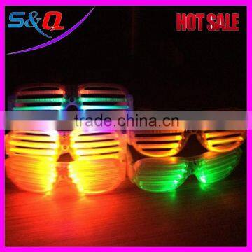 Wholesale led glasses party,colorful led light glasses