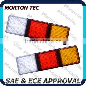 HD LED tail lamp for truck security /SAE & ECE Approval/285*96*34.5mm