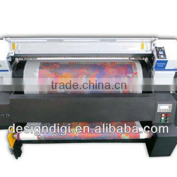 high speed roller type textile digital printer,twill cloth printing machine