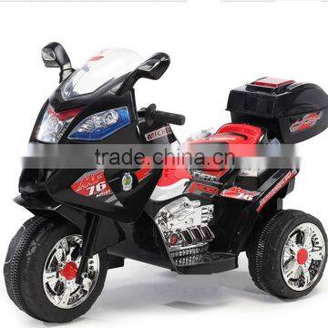 Ride On Motorcycle Toy 3 Power Wheels Harley Style Battery Powered Kid Electric