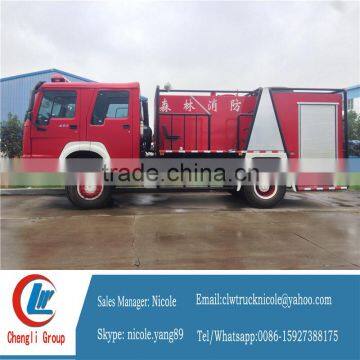 Hot selling high quality top level 15ton howo fire fighting truck