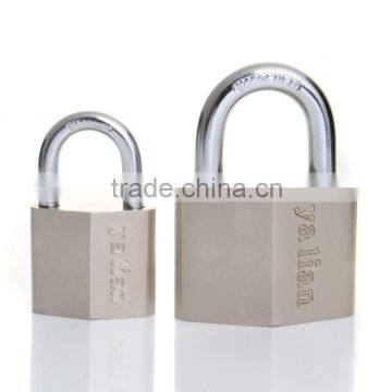 Very Cheap Price Arc Shape Nickle Plated Short Shackle Vane Key Iron Padlock