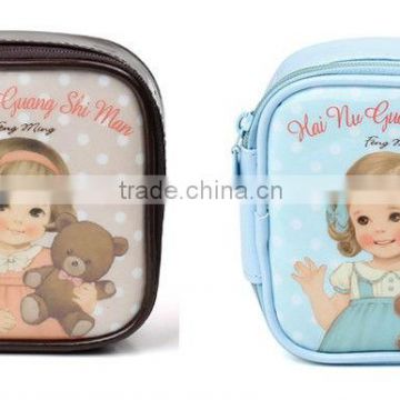 very cute make up bag private label cosmetic bags