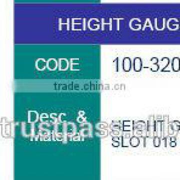 height gauge bracket , dental instruments, dental lab instruments