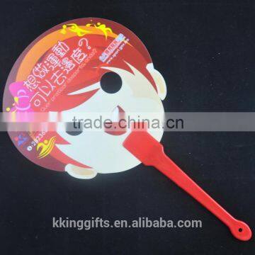 Funny shaped promotional gifts mini manual lace hand fan