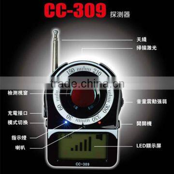 Wireless 3.7V Frequency 1MHz-6.5GHz Anti Eavesdropping Tracking Detector Mini Light Camera Protect Personal Privacy Chargeable