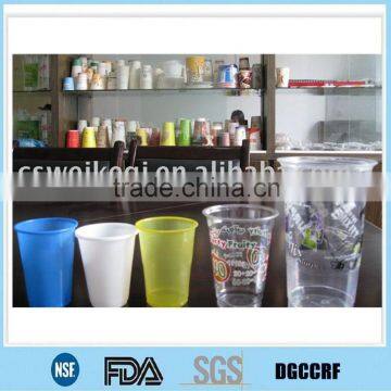 colourful pp plastic cups