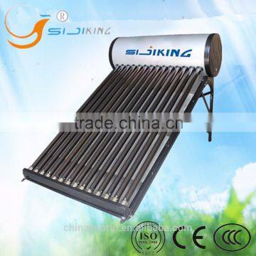 Unpressured Solar Water Heater For Shower ( Galvanized Steel/Color Steel ), 8years Warranty, LOW PRICE WITH HIGH EFFICIENCY