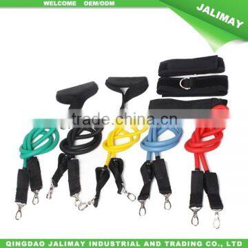 Custom elastic resistance band exercise