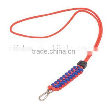 550 paracord survival lanyard neck strap for IDs / Badge