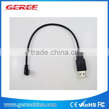 right Angle Micro USB B Male To USB Male SYNC Data converter Cable