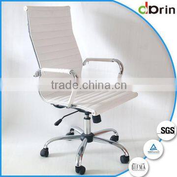 White pu leather office furniture executive chair for office