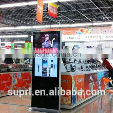 Factory Sell Floor Stand 55inch LCD Supermarket Video Advertising Player