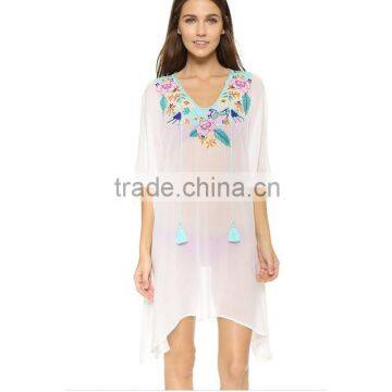 Girls white summer dresses summer cover up beach cover up