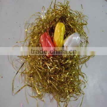 Top Quality Metallic Easter Grass For Decoration