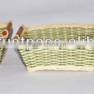 Ecofriendly cheap wicker basket