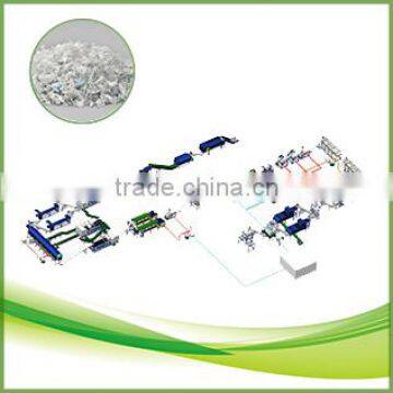 Excellent Quality PET bottle to flakes recycling line CE ISO Standard