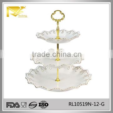 new products china supplier vintage china plates, disposable cake plates, plates with gold trim