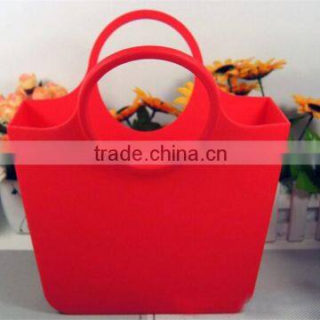 FDA & LFGB approved silicone beach bag,waterproof candy color silicone beach bag,silicone beach bag as seen on tv