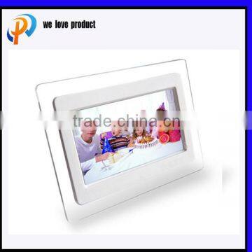 7" sample function factory sale tft cabient digital lcd video display player with holder portable