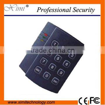 N62 proximity IP65 card reader 125KHZ ID card reader with keyboard wiegand26 interface card reader 13.56MHZ IC card reader