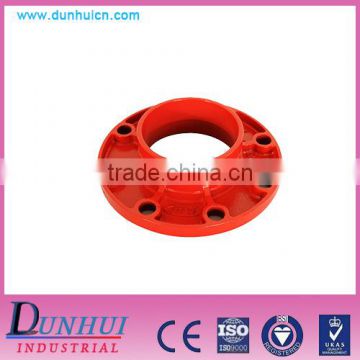 ductile iron Adaptor flange used by spray paint technology