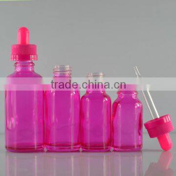 Stock!! 30ml Amber Purple Glass Dropper Bottle With Childproof Cap for Vape e Liquid photo-3