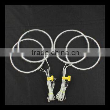 for Bmw E36 E38 E39 E46 Ccfl Led Angel Eyes Halo Rings Kit 131mm Yellow Amber photo-2