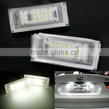 No Error White LED Number License Plate Light for 3-SERIES BMW E46 4D 5D 98-05