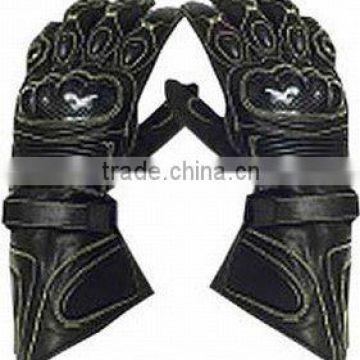 DL-1493 Leather Racer Gloves