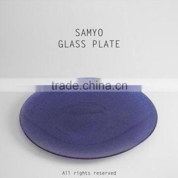 SAMYO Handcrafted Under Plate Classical Silica Glass Plate photo-3