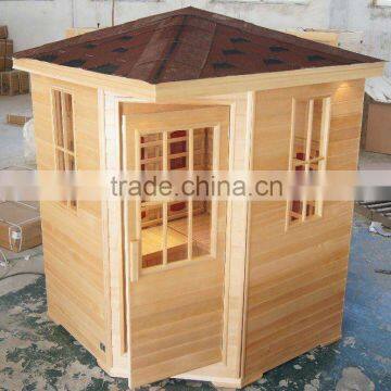 3 or 4 people far infrared Sauna room with Canadian hemlock