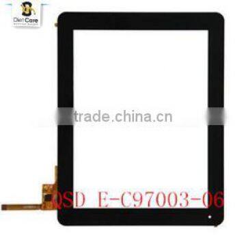 Yacoo tablet pc touch screen 9.7 "inch qsd E-C97003-06 universele tablet touch panel digitizer glas handschrift scherm