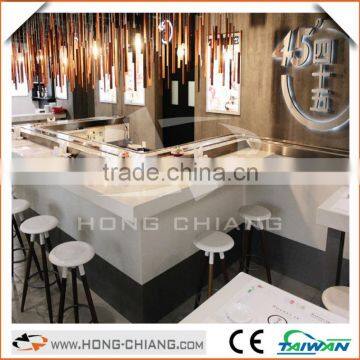 sushi belt conveyor / food stand roller conveyor