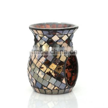 hand make glass mosaic oil warmer, aroma burner, OEM accepted