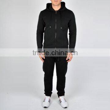 Mens 100% cotton cheap fashionable tracksuit